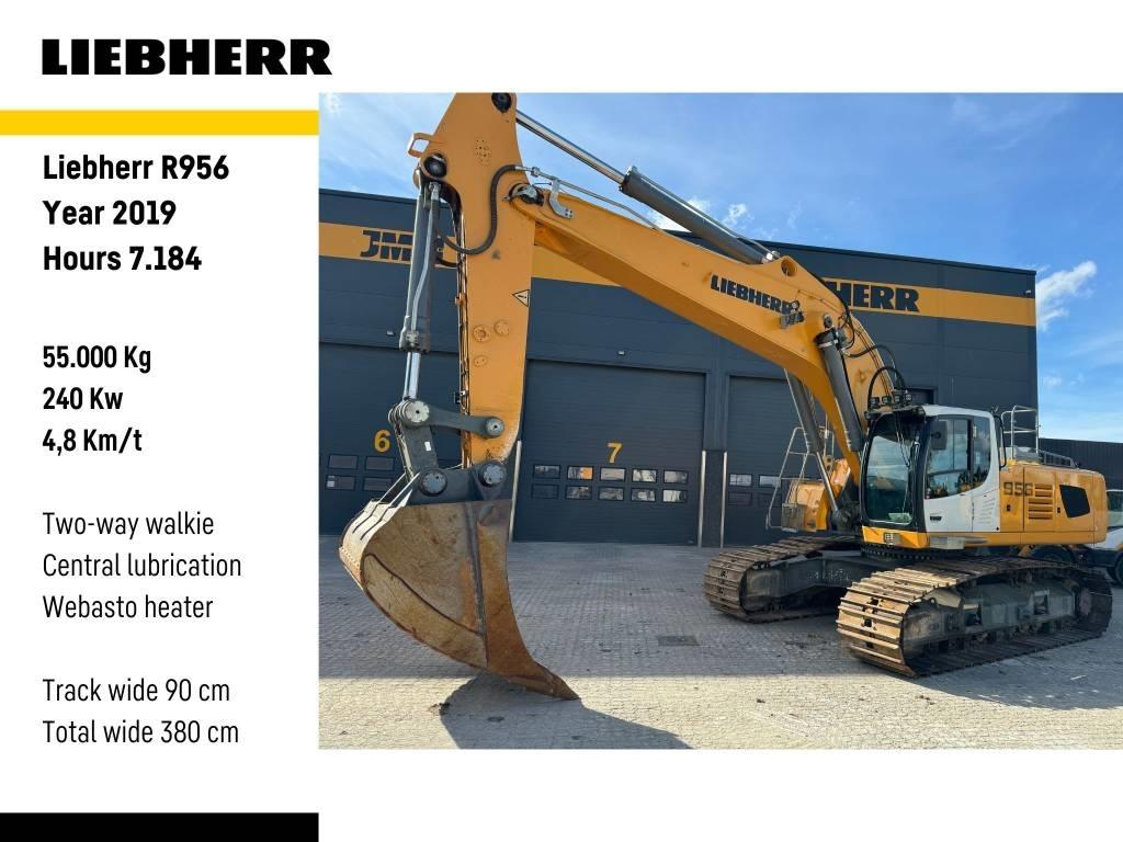 Liebherr R 956 LC Kāpurķēžu ekskavatori