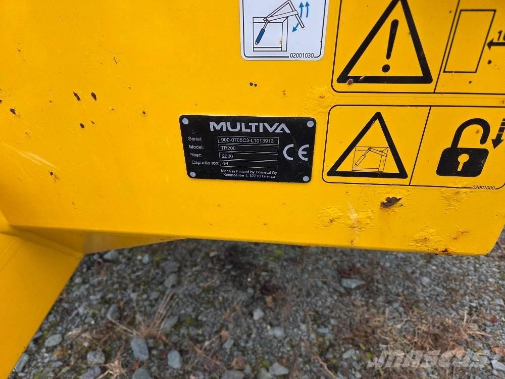 Multiva TR200 Graudu pārkraušanas piekabes