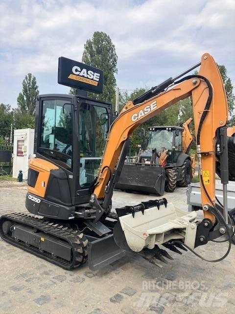 CASE CX 25 D Mini ekskavatori < 7 t