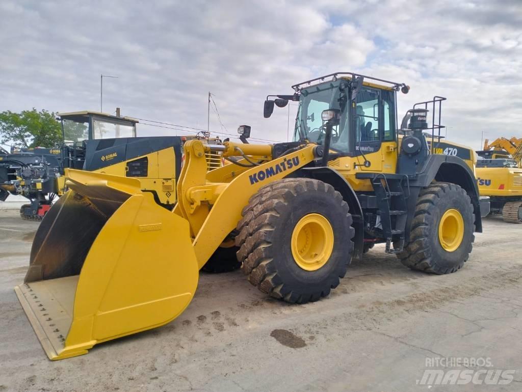 Komatsu WA 470-8EO Iekrāvēji uz riteņiem