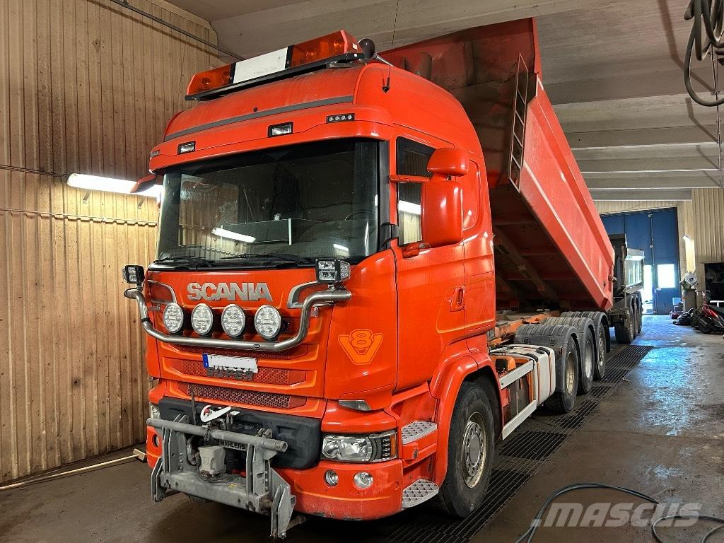 Scania R 520 Tridem Pašizgāzējs