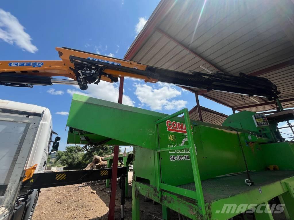  COMAP SD100 Koka šķēlēji, frēzes, šķeldotāji