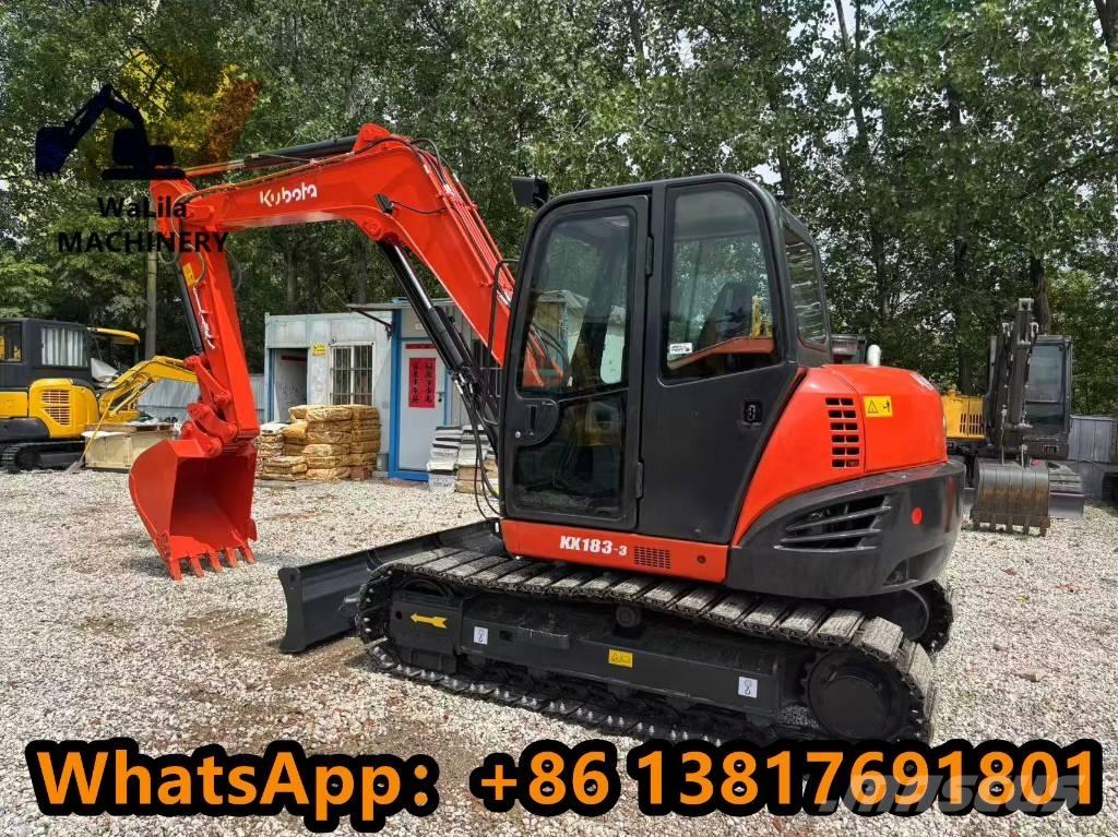 Kubota KX 183 Kāpurķēžu ekskavatori