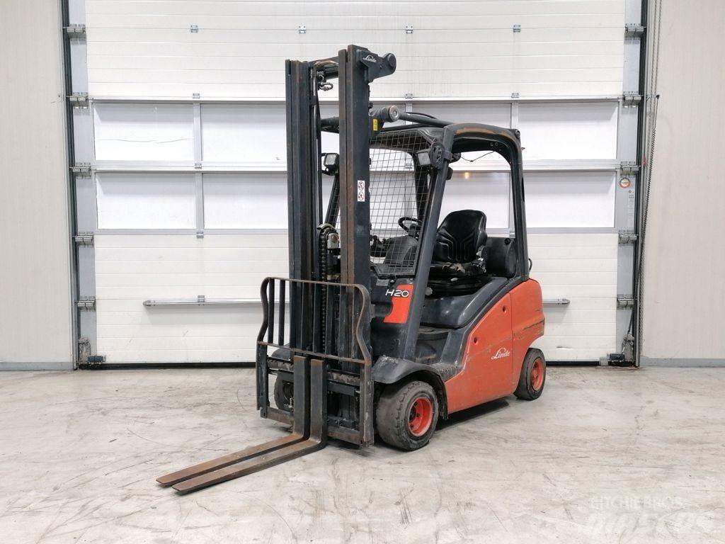 Linde H20T-02 LPG tehnika