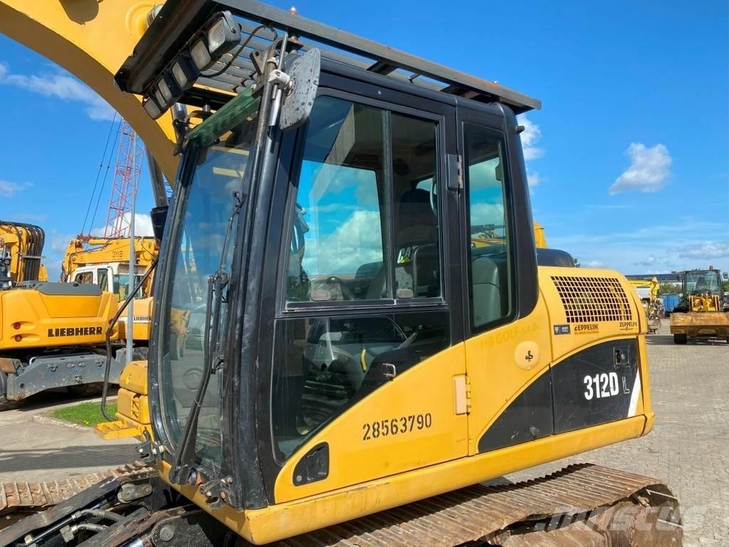 CAT 312 DL NVT Kāpurķēžu ekskavatori