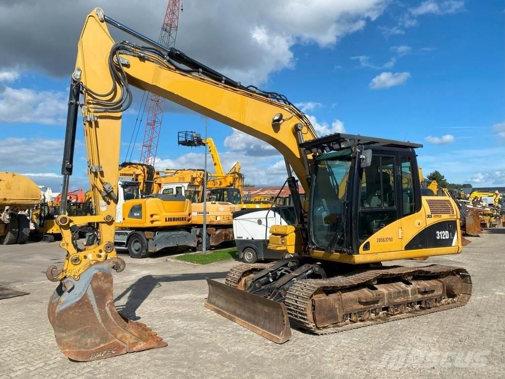 CAT 312 DL NVT Kāpurķēžu ekskavatori