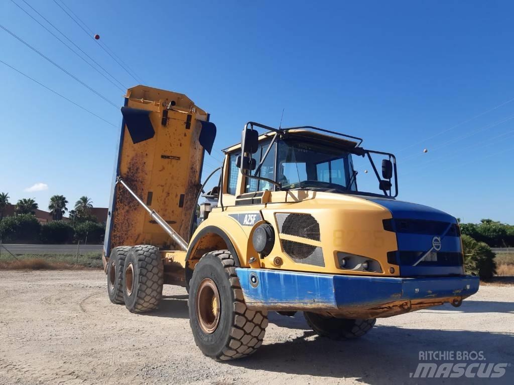Volvo A 25 F Artikulētie pašizgāzēji