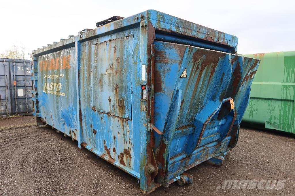 SHARK KOMPRIMATOR Īpaši konteineri