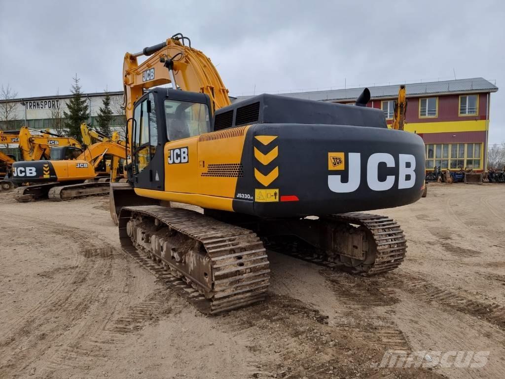 JCB JS 330 LC Kāpurķēžu ekskavatori