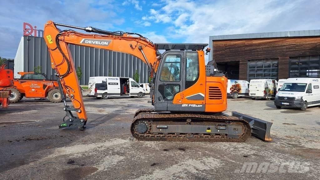 Doosan DX140LCR-7 Kāpurķēžu ekskavatori