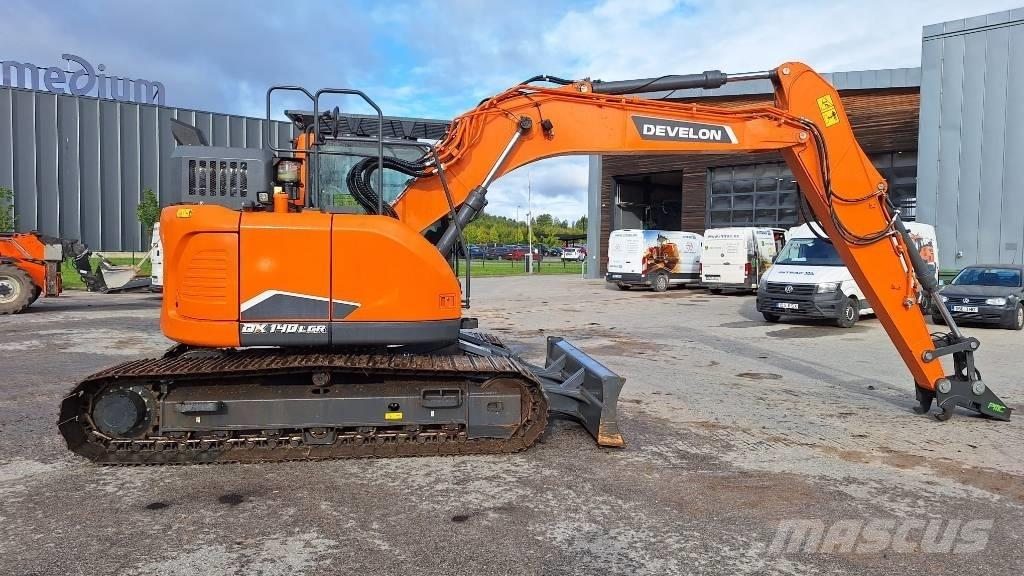 Doosan DX140LCR-7 Kāpurķēžu ekskavatori