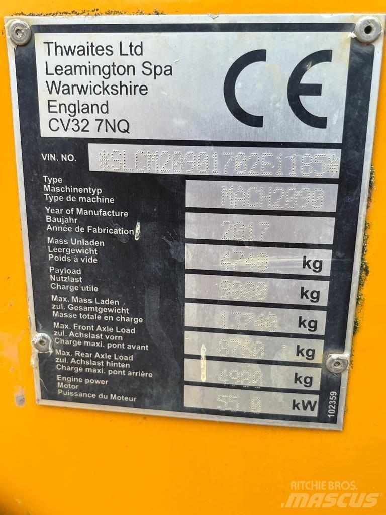 Thwaites 9T Mini pašizgāzēji