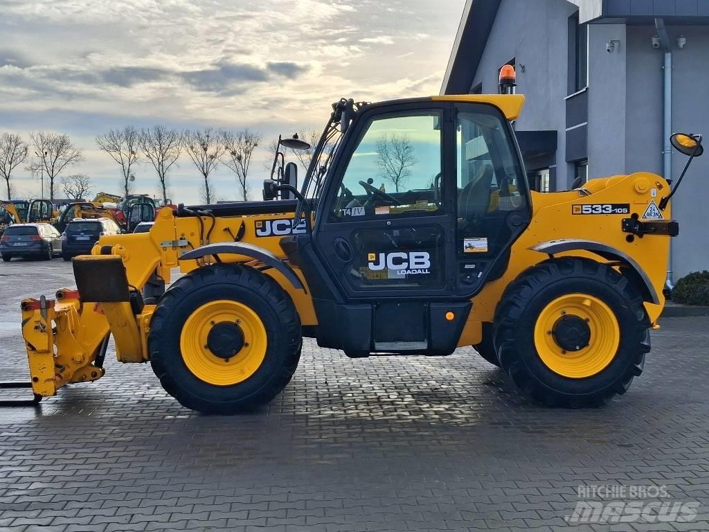 JCB 533-105 Teleskopiskie manipulatori