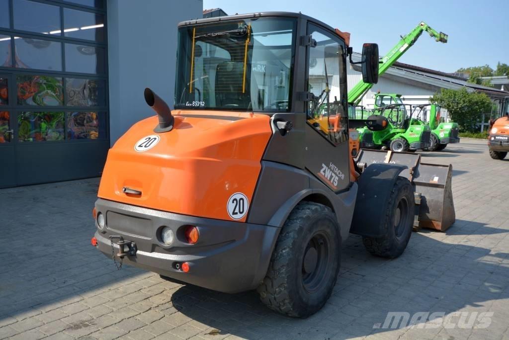 Hitachi ZW 75-6 Iekrāvēji uz riteņiem