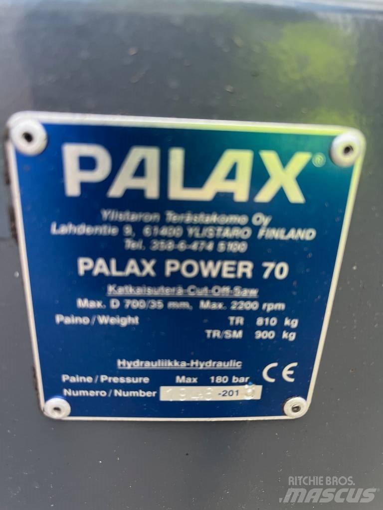 Palax Power 70 Koka šķēlēji, frēzes, šķeldotāji