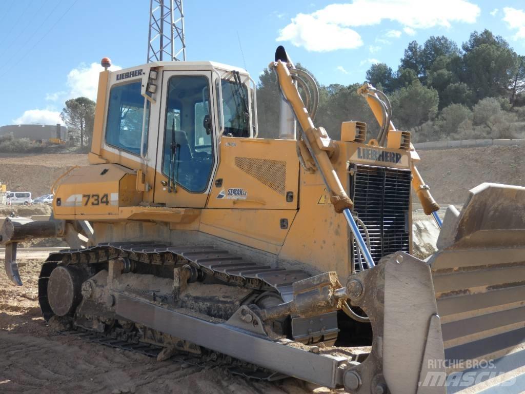 Liebherr 734 LGP Kāpurķēžu buldozeri