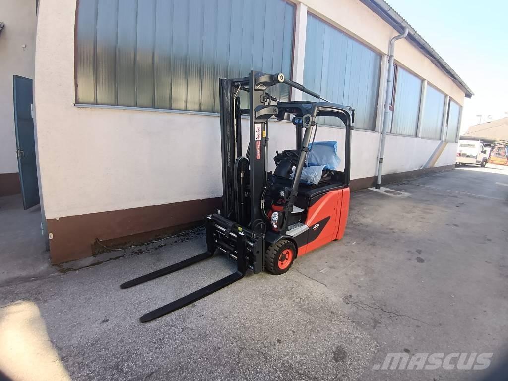 Linde E16H-02-386 Elektriskie iekrāvēji