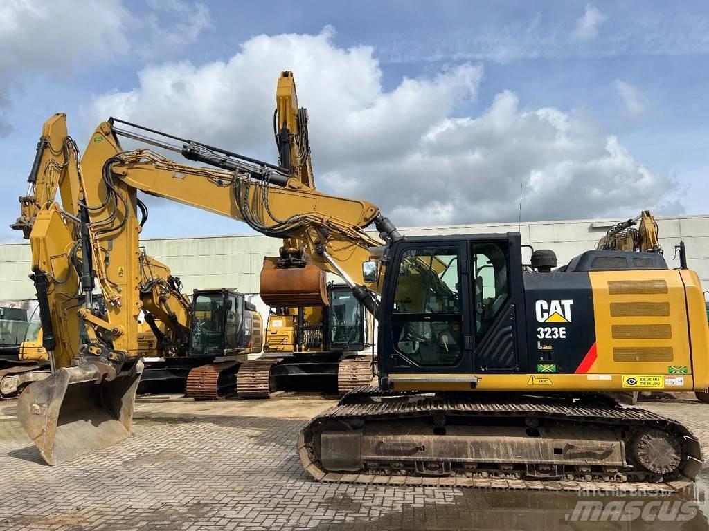 CAT 323E Kāpurķēžu ekskavatori