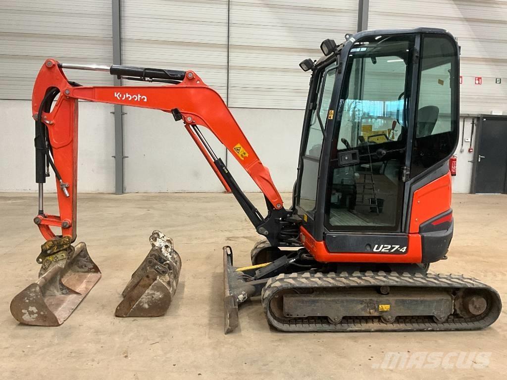 Kubota U 27-4 Mini ekskavatori < 7 t