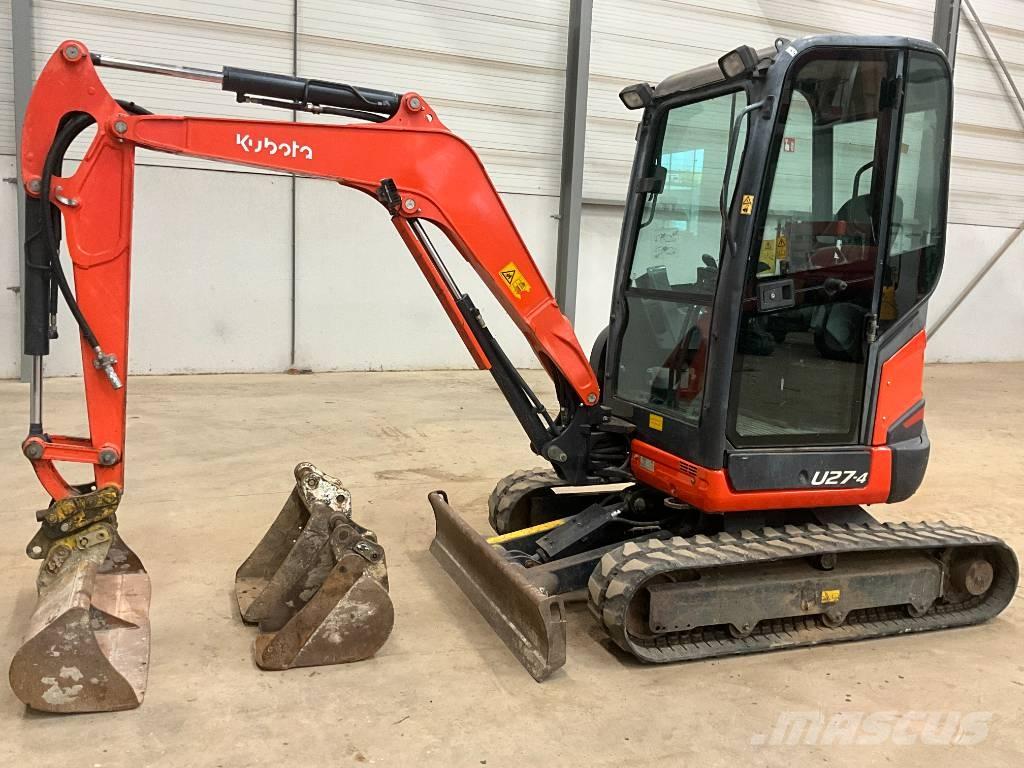 Kubota U 27-4 Mini ekskavatori < 7 t