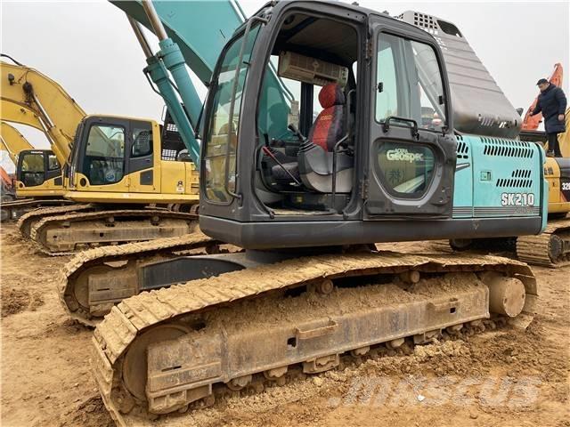 Kobelco SK 210-8 Kāpurķēžu ekskavatori
