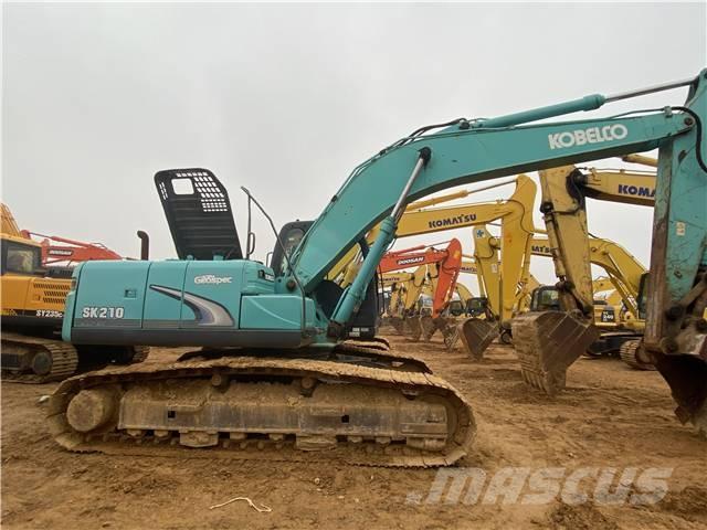 Kobelco SK 210-8 Kāpurķēžu ekskavatori