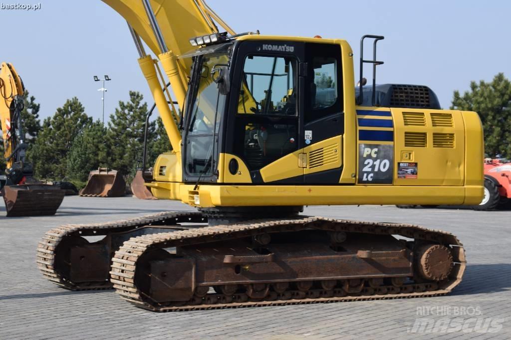 Komatsu PC 210 LC-10 Kāpurķēžu ekskavatori