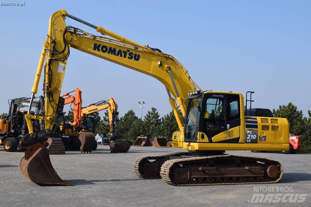 Komatsu PC 210 LC-10 Kāpurķēžu ekskavatori