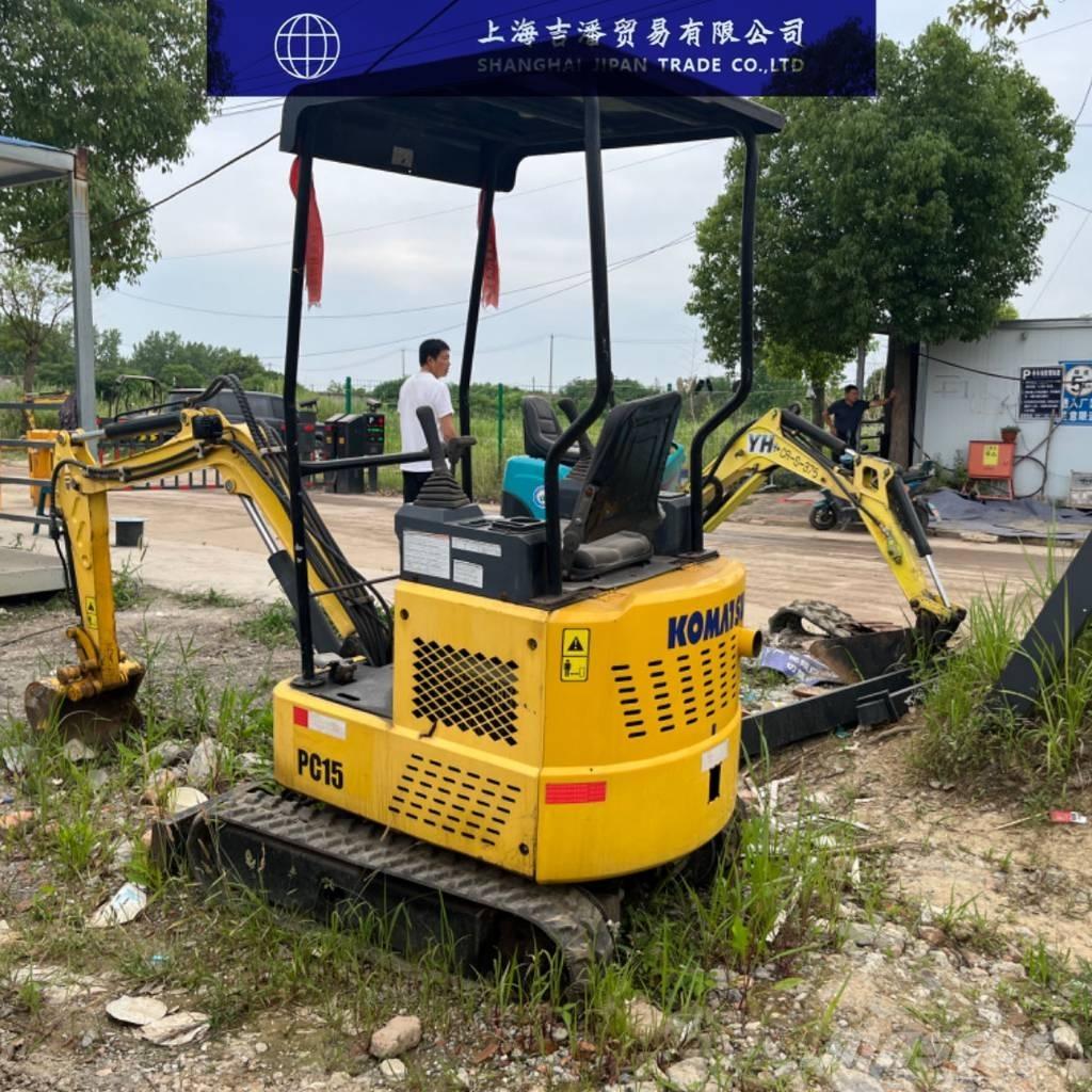 Komatsu PC 15 Kāpurķēžu ekskavatori