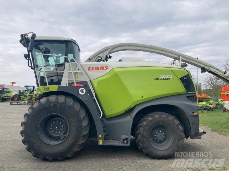 CLAAS JAGUAR 980 Lopbarības novācēji