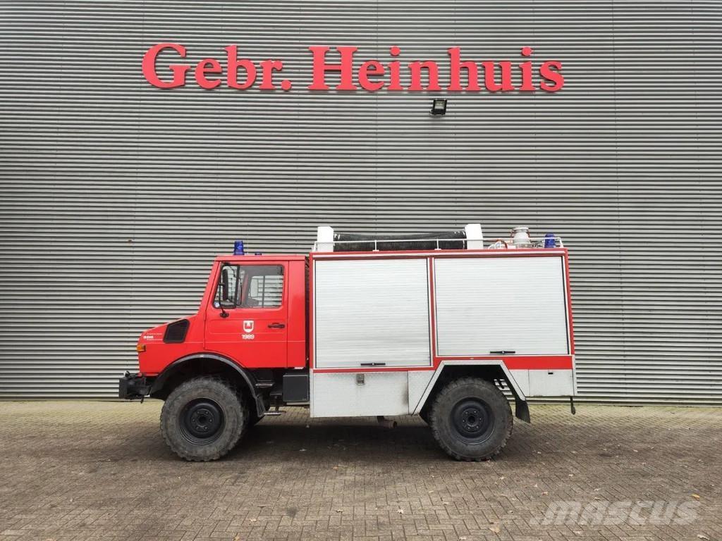 Unimog U 1250L 4x4 Ugunsdzēšamā tehnika