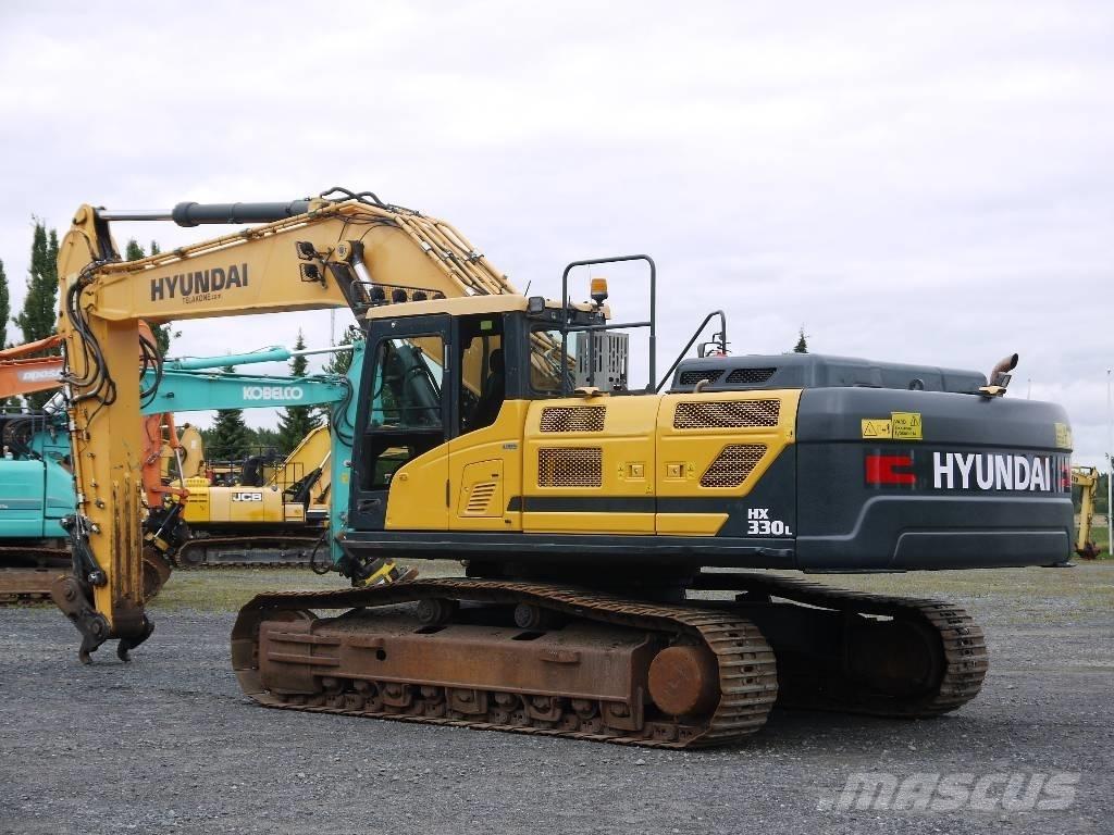 Hyundai HX 330 L Kāpurķēžu ekskavatori