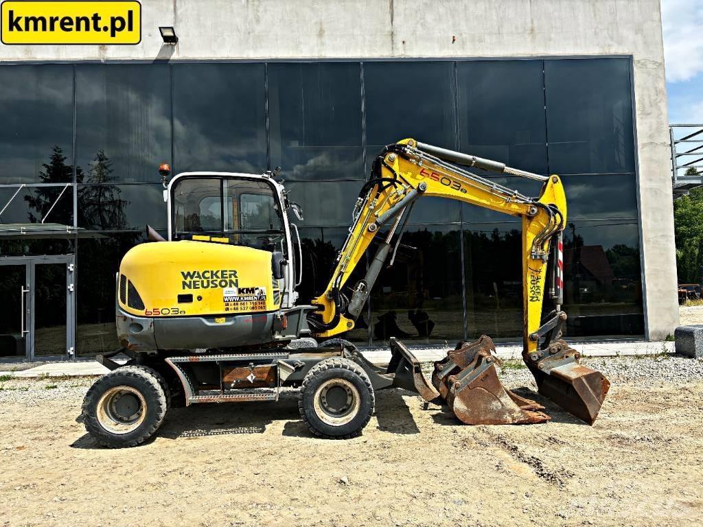 Wacker Neuson 6503 Ekskavatori uz riteņiem