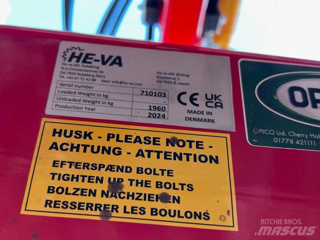 He-Va 6M STRAW RAKE Grābekļi un siena ārdītāji