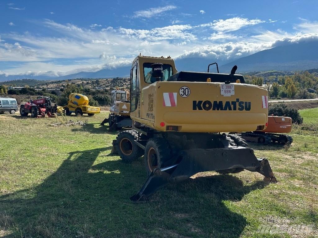 Komatsu PW 170-6 Ekskavatori uz riteņiem