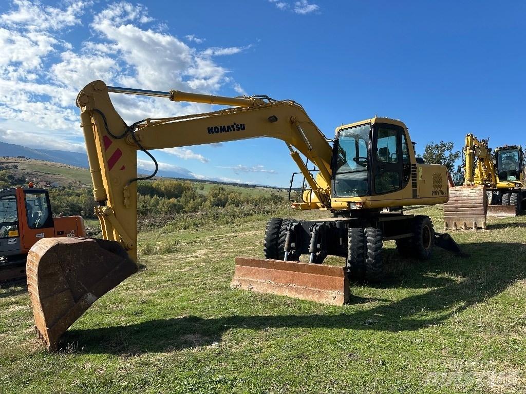 Komatsu PW 170-6 Ekskavatori uz riteņiem
