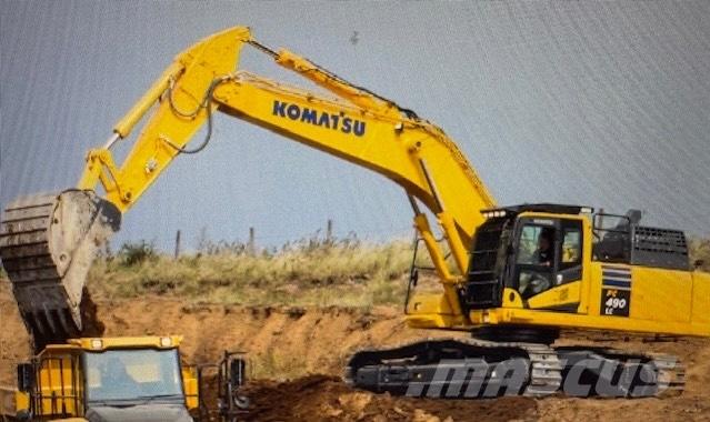 Komatsu PC 490 LC 11 Kāpurķēžu ekskavatori