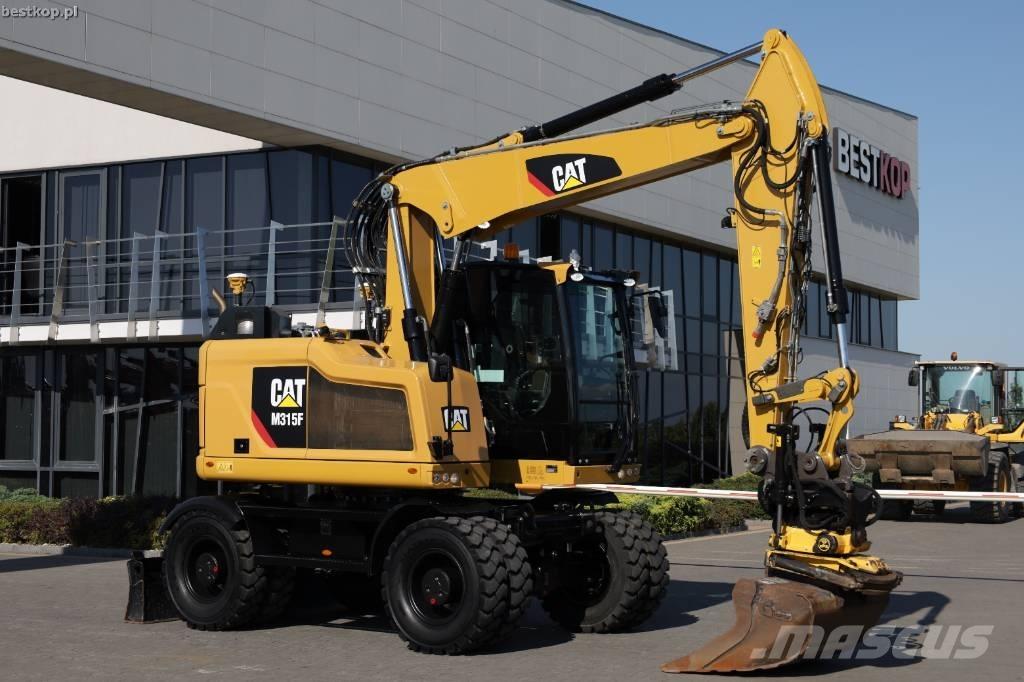 CAT M 315 F Ekskavatori uz riteņiem