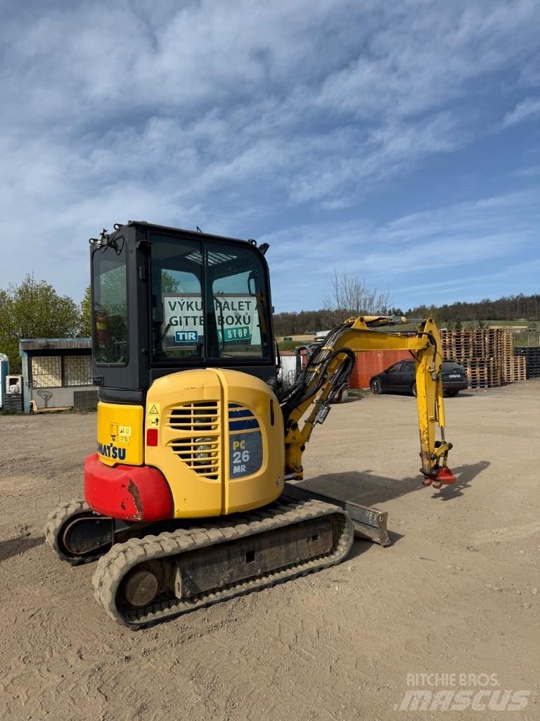 Komatsu PC 26 MR Mini ekskavatori < 7 t