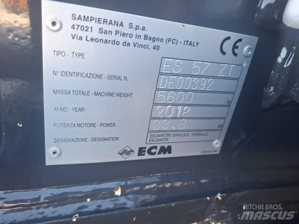 ECM ES 57 ZT Mini ekskavatori < 7 t