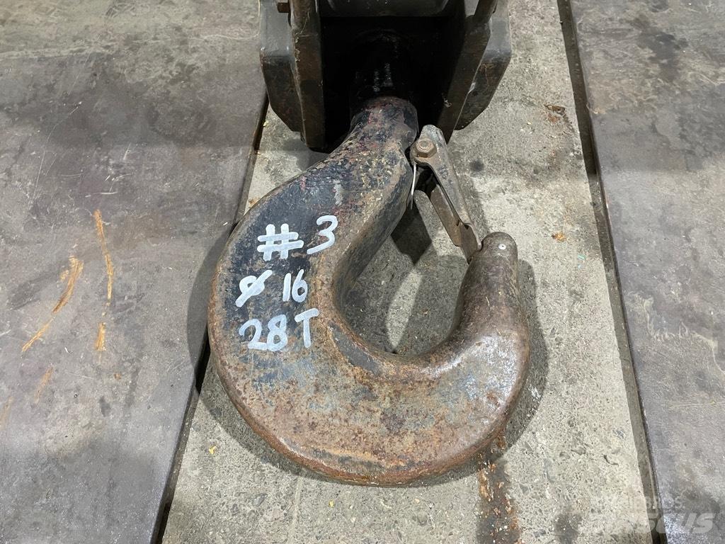 Krupp hookblock 28T Pacēlāju/krānu aprīkojums