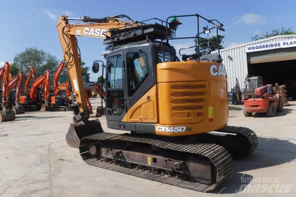 CASE CX 145 D SR Kāpurķēžu ekskavatori