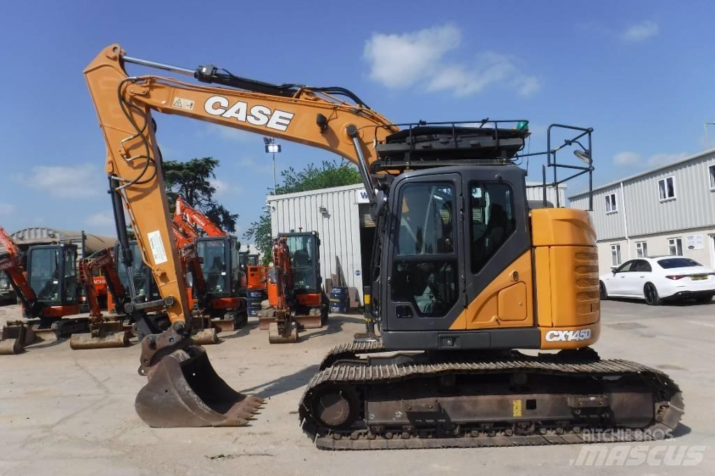 CASE CX 145 D SR Kāpurķēžu ekskavatori