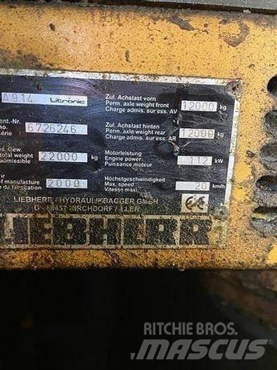 Liebherr A914 - Īpašie ekskavatori