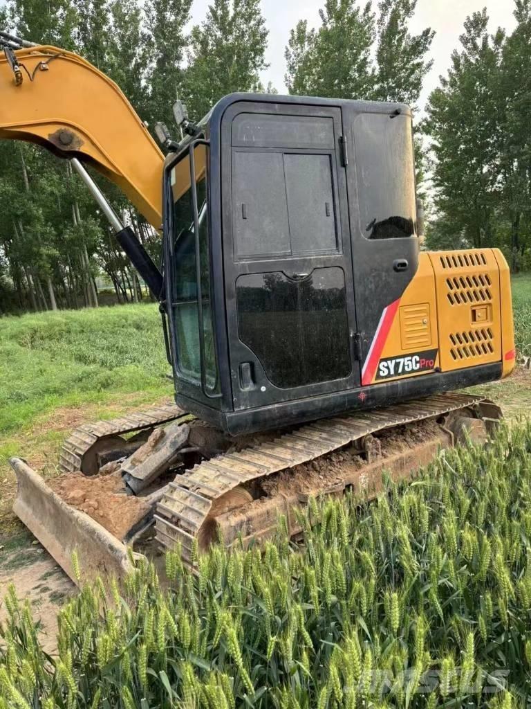 Sany SY 75 C pro Kāpurķēžu ekskavatori