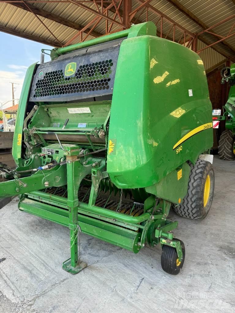 John Deere 990 Rituļu preses