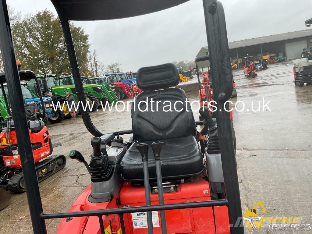 Kubota U 17-3 Mini ekskavatori < 7 t