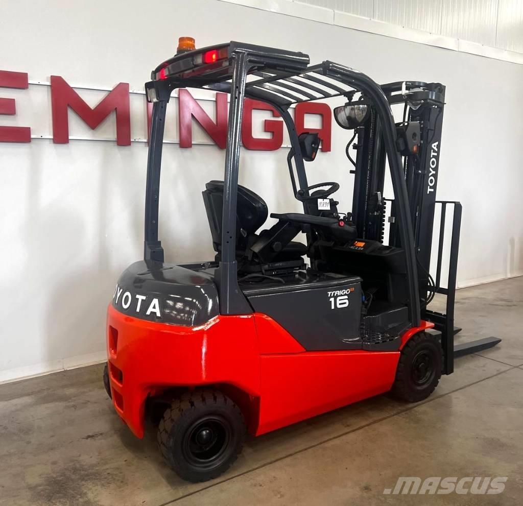 Toyota 10891 8FBM16T Elektriskie iekrāvēji