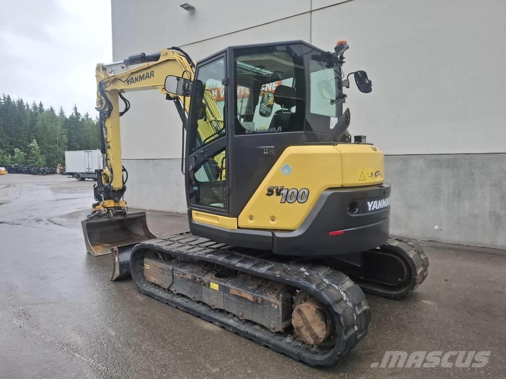 Yanmar SV 100-2A Vidēja lieluma ekskavatori 7 t - 12 t