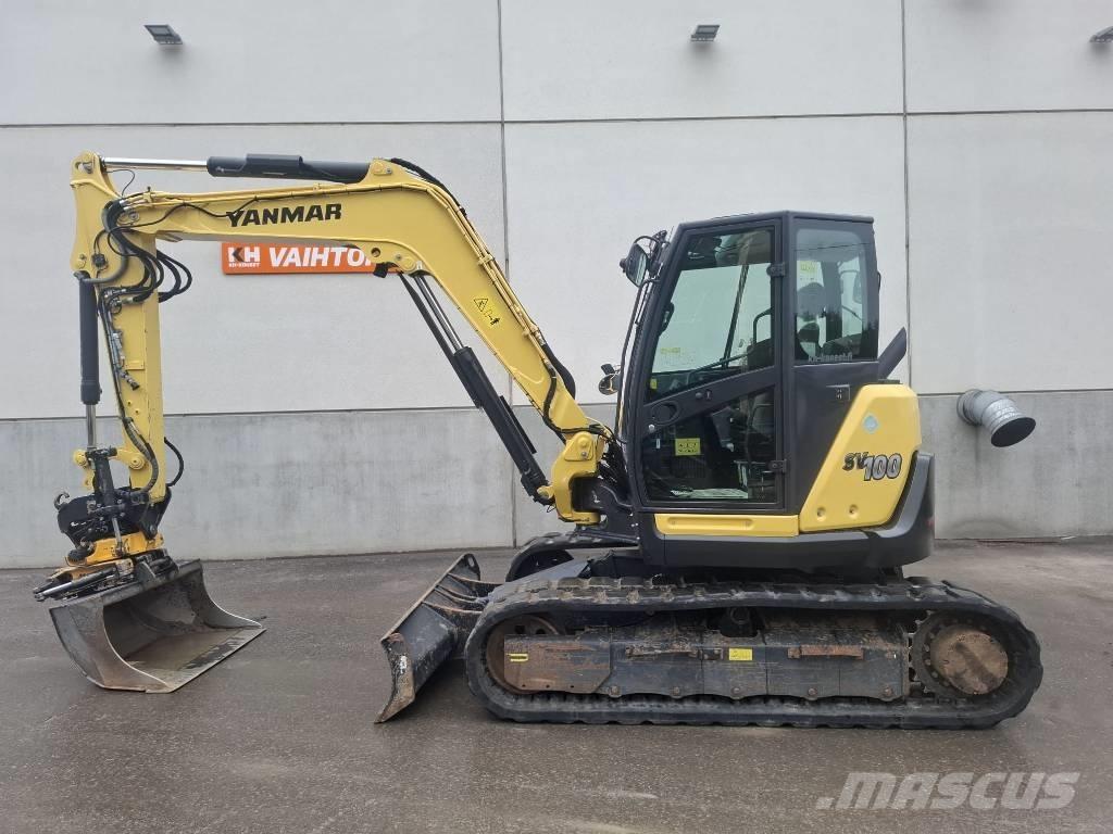 Yanmar SV 100-2A Vidēja lieluma ekskavatori 7 t - 12 t